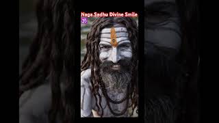 Naga Sadhu Mahakumbh Divine Smile #sadhu #meditation #mahakumbh2025 #kumbh #mahakumbh #hindu By Ai