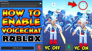 HOW TO TURN ON ROBLOX VOICE CHAT! *FULL GUIDE + REACTION* 