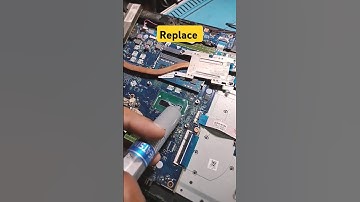 How to Replace Laptop CPU Processor Chip Thermal Paste Properly#macnitesh#virulshorts#2024short