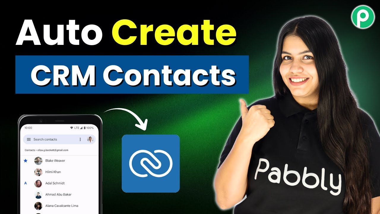 Create 100s of Zoho CRM Contacts in One Click - YouTube