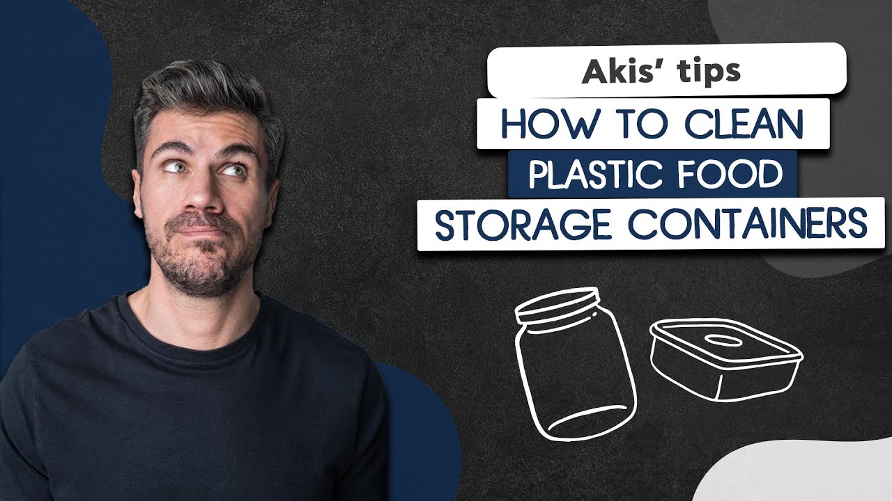 How to Clean Food Storage Containers