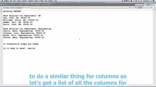 Java Database Connection JDBC and My SQL Lecture 18