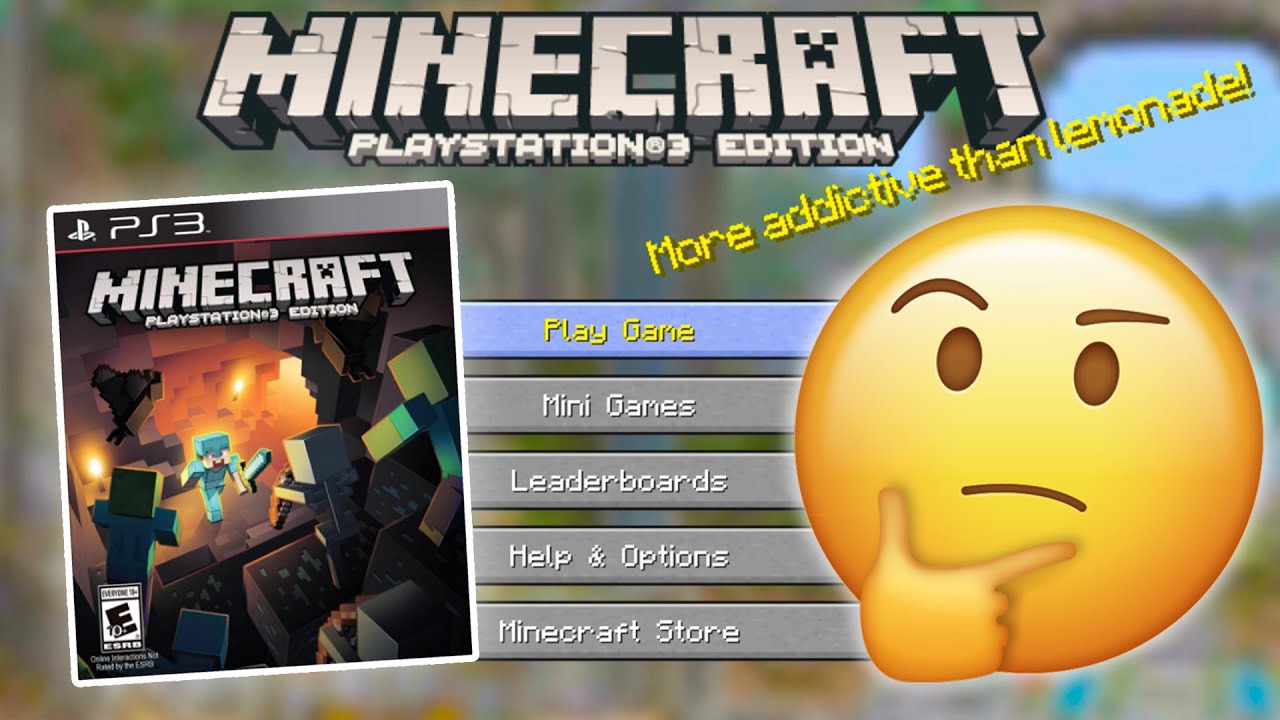 I Played Minecraft PS3 Again In 2020... 😍 - YouTube