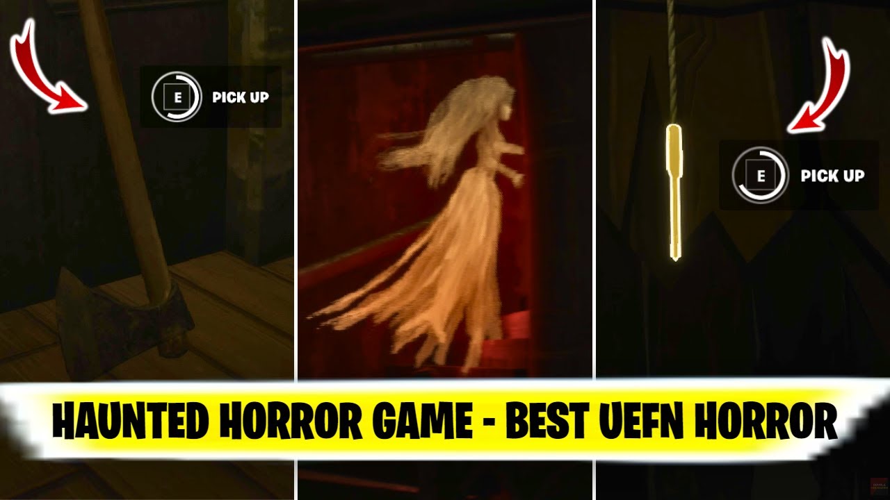 Fortnite HAUNTED HORROR ESCAPE GAME Walkthrough Solutions Creative 2.