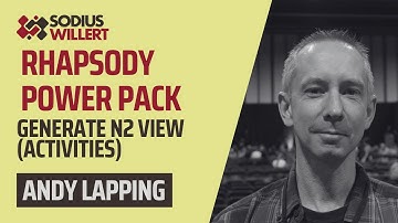 75. Power Pack for IBM Rhapsody - Generate N2 View (Activities)