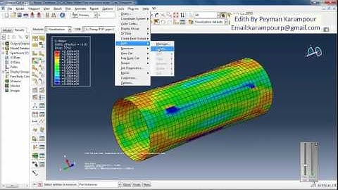 Simulation Eulerian explosion near the pipe line in Abaqus