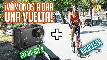 CÁMARA DE ACCIÓN + BICICLETA = ¡A DAR UNA VUELTA! ↨►¡GITUP GIT2!◄↨「¡REVIEWS!」
