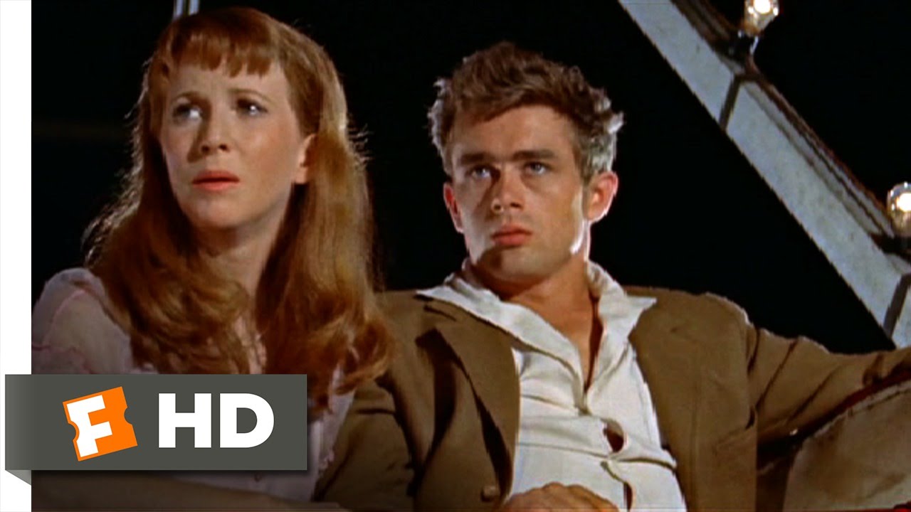 East of Eden (5/10) Movie CLIP - Ferris Wheel Kiss (1955 
