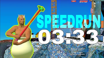 GETTING OVER IT SPEEDRUN IN 3:33 | YT Jerry Op