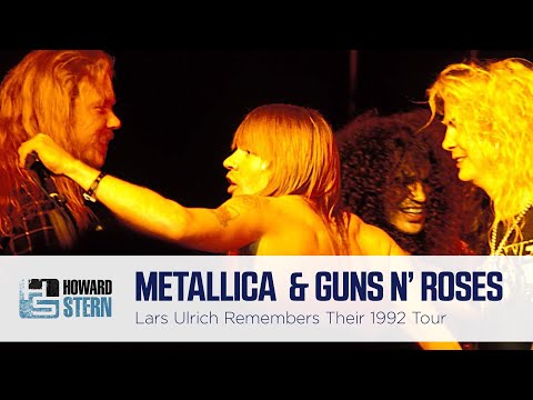 Lars Ulrich Remembers Metallicas 1992 Tour With Guns N Roses