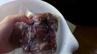 Thaw meat quickly and easily with this tip! a quick tip for those days
you want supper in hurry but your is frozen!
