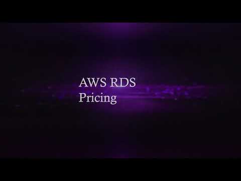 Amazon AWS RDS Pricing