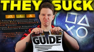 Why I STOPPED Using Trophy Guides…