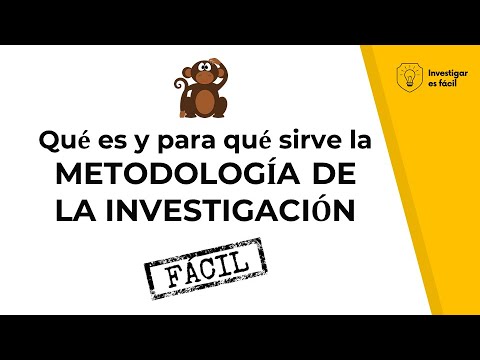 🤨🔎💡¿Qué es Metodología de investigación? ¿Para qué sirve la Metodología, CON EJEMPLOS? ¡FÁCIL!