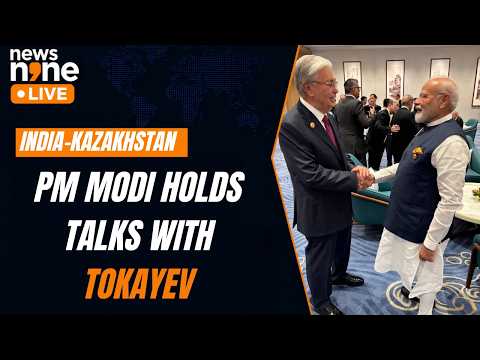 PM Modi Holds Bilateral Talks With Kazakhstan President Tokayev At Bharat Mandapam | Delhi