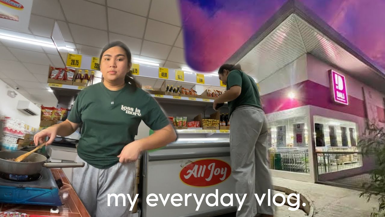 NAG GROCERY PARA SA BAHAY (PINAG LUTO NG LUNCH SI MAMA)