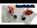 how to make a paper umbrella that open and close | origami umbrella