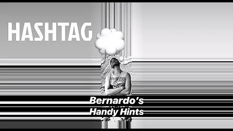 Como fala hashtag em inglês?