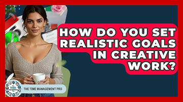 How Do You Set Realistic Goals In Creative Work? - The Time Management Pro