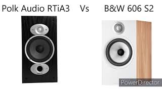 Polk Audio RTiA3 vs Bowers & Wilkins 606 S2 Anniversary Edition| Comparison | Bookshelf Speakers |