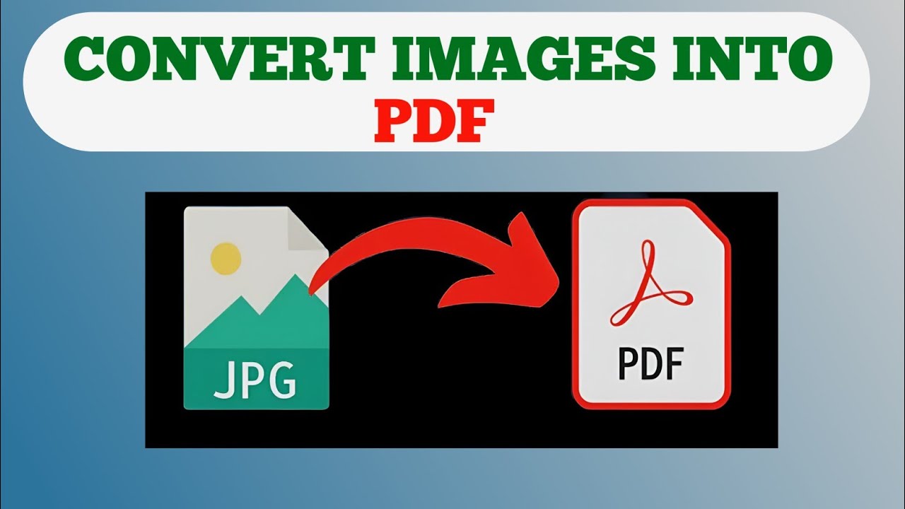 Photo Se Pdf File Kaise banaye | How to Make Photo into Pdf | Image se ...