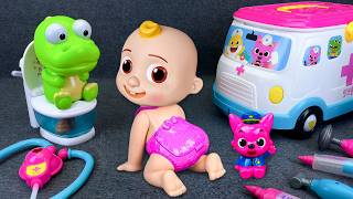 15 Minutes Satisfying Unboxing Pinkfong Doctor Toys, Ambulance Playset ASMR | Review Toys Guide