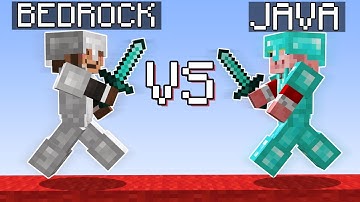 Bedrock SWEAT VS Java PRO...