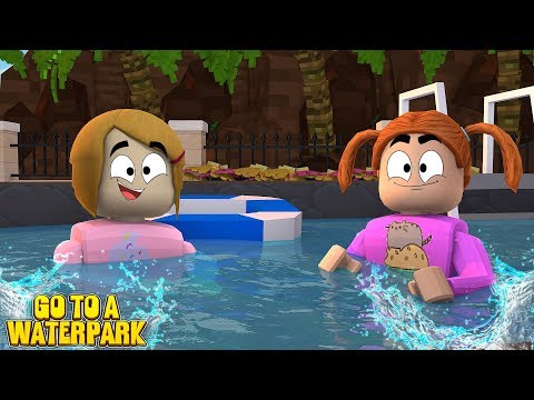 Roblox Roleplay Waterpark Fun With Molly And Daisy Youtube - roblox roleplay wildwater kingdom waterpark with molly and daisy