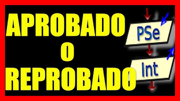 Algoritmo para saber si un alumno aprueba o reprueba pseint