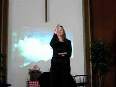 Sign Language to "Redeemer" by Nicole C. Mullins
