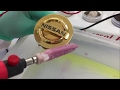 How to: Gold Plating on Chrome Items - Plastic Car Emblem - Kit Demo (NEW)