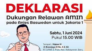 DEKLARASI ANIES BASWEDAN JAKARTA 1