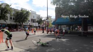 Bicycle Crash Littleton Twilight Criterium 7.25.15