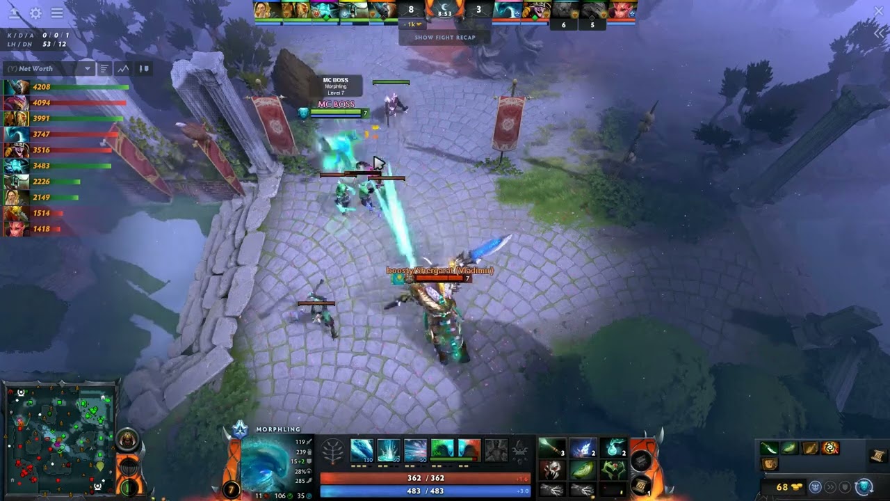 Miracle - Morphling Safelane | Dota 2 7.33c Gameplay