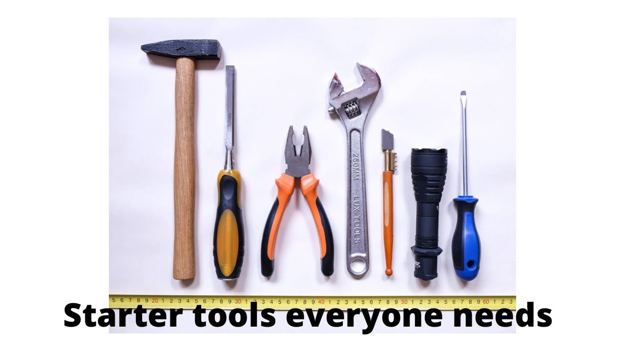 Starter tools everyone needs YouTube