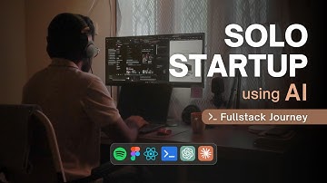 How I Built a STARTUP SOLO Using AI in My 20s (realistic coding vlog)