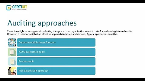 How to conduct an ISO27001 internal audit - CertiKit Webinar