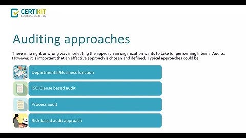 How to conduct an ISO27001 internal audit - CertiKit Webinar