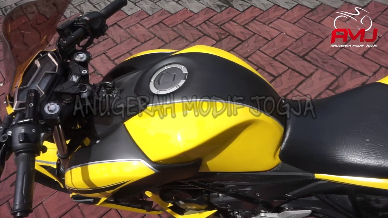 Modifikasi Ala CB650f Streetfighter Untuk New CB150r Sangar Dan