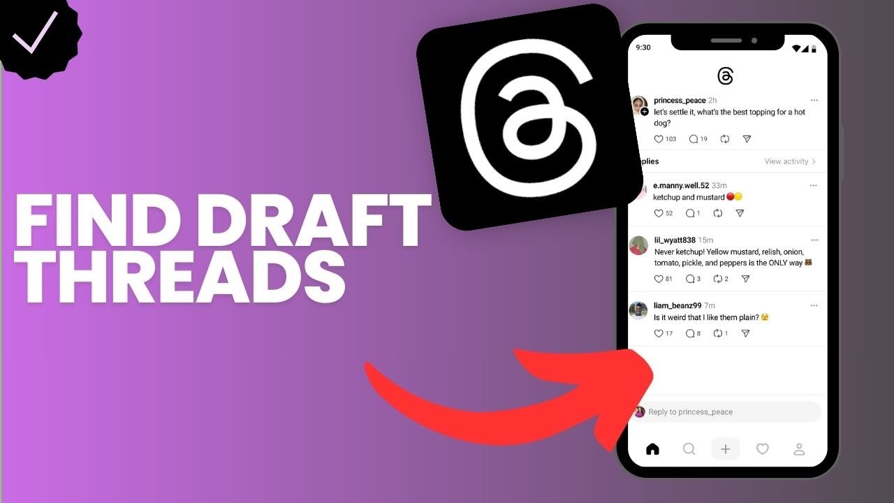 Where to find your draft threads in Threads? - YouTube