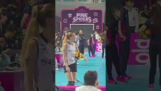 ah kalian terlalu berlebihan! masa&#39; mirip yuki kato 😅#nikolova #니콜로바 #여자배구 #kovo #vleague
