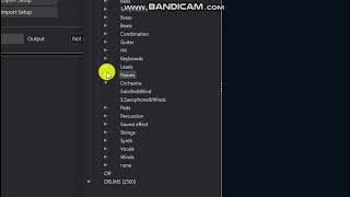 EMU Proteus 2500 Cubase Script Sound List