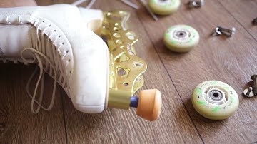 Figure Inline Skating - How to rotate wheels Tutorial