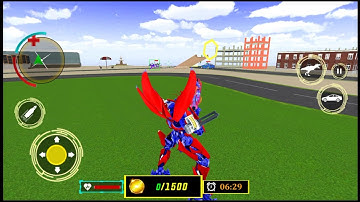 Helicopter Car Robot Transform - Android Gameplay
