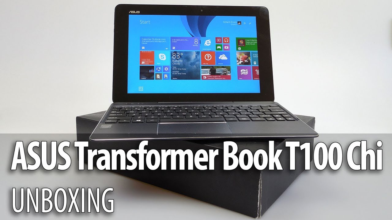 ASUS Transformer Book T100 Chi Unboxing (Windows 8.1 2 in 1