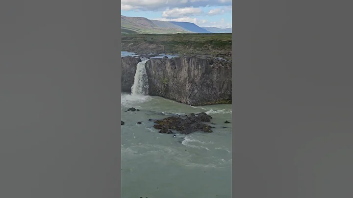 Godafoss Waterfalls Iceland #shorts