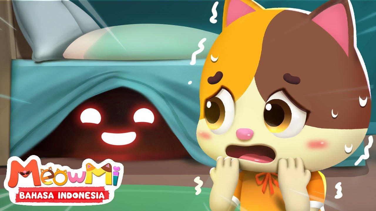 Ada Monster Besar Di Bawah Kasur | Lagu Anak-anak | MeowMi Family Show Bahasa Indonesia