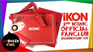 Ikon 아이콘 2Nd Ikonic Fanclub Kit Kpop Merch Unboxing