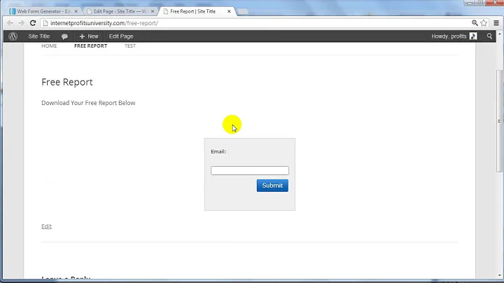 16 Part2 Add Autoresponder To Sidebar 1280x720