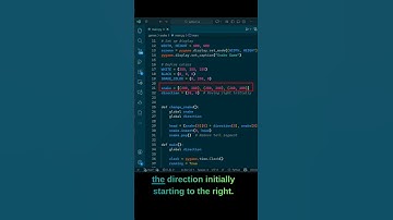game programming: #python #snake #pythonforbeginners #pygame #coding #programming